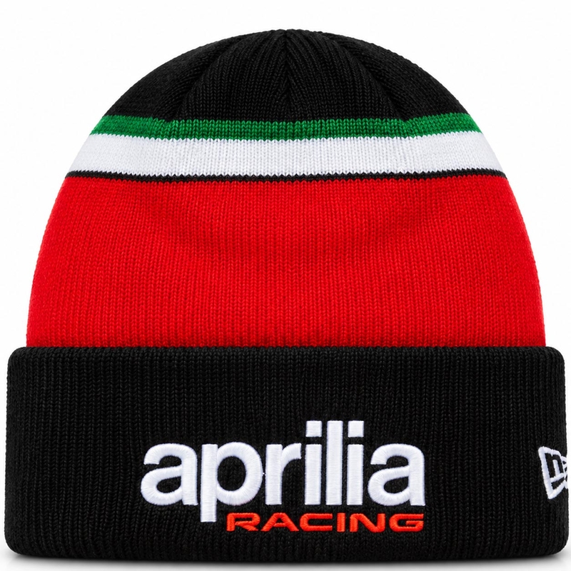 Gorra Aprilia BE A RACER con logo rojo-negro