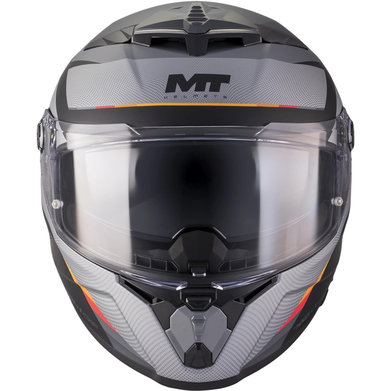 Casco integral de moto MT Thunder 4 R SV Highway B5 gris mate-negro