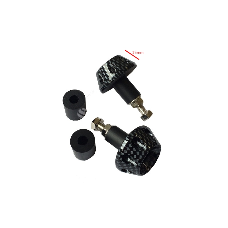 Tapones de manillar Vicma - Carbono