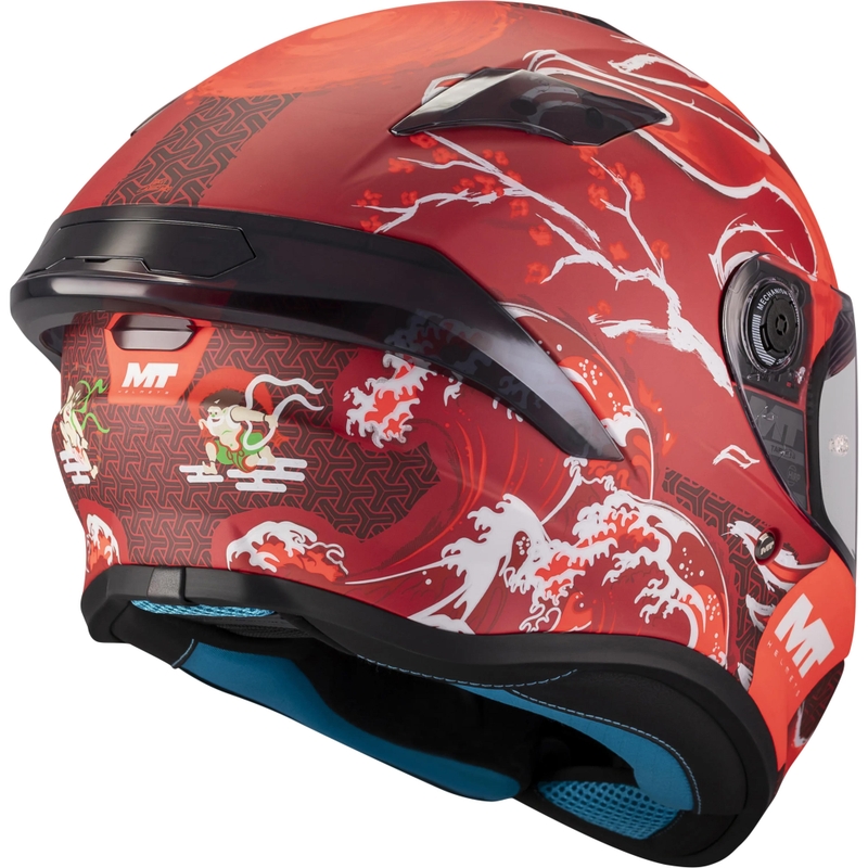 Casco integral de moto MT Targo S Yamanaka_26_Season C5 rojo mate