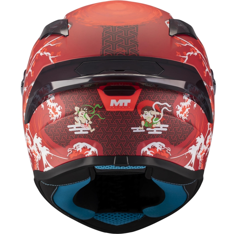 Casco integral de moto MT Targo S Yamanaka_26_Season C5 rojo mate