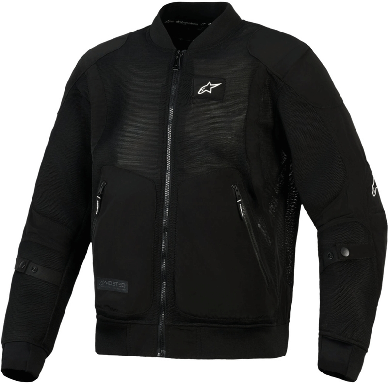Chaqueta de moto Alpinestars Flight Air negra
