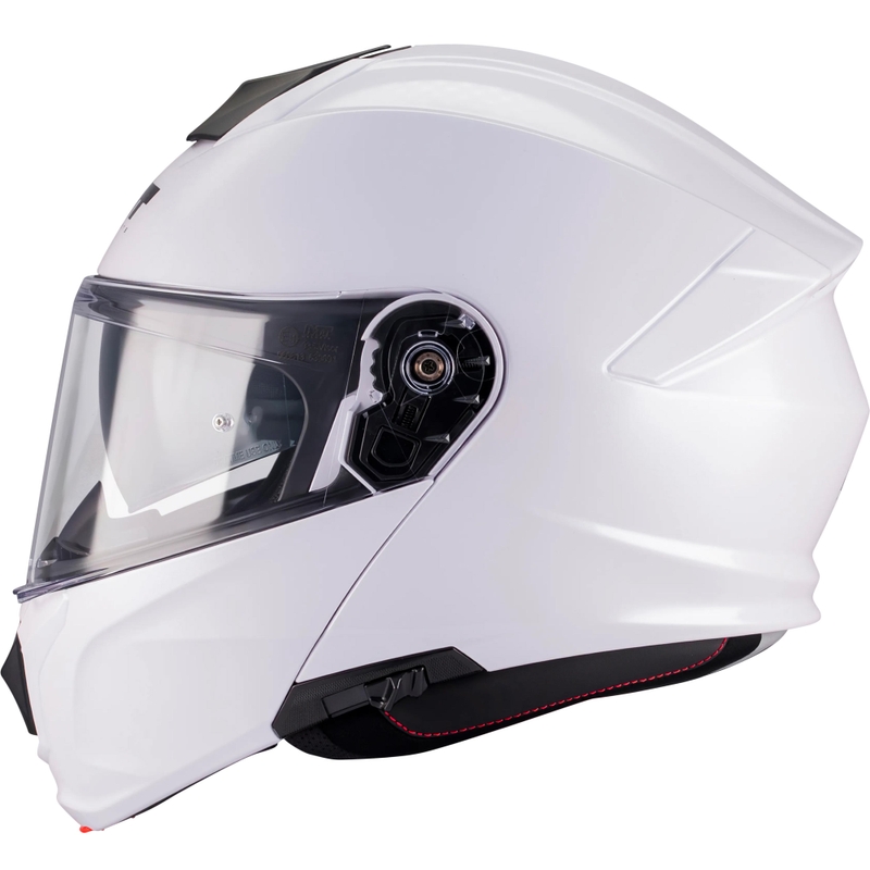 Casco de moto abatible MT Genesis R SV A0 blanco