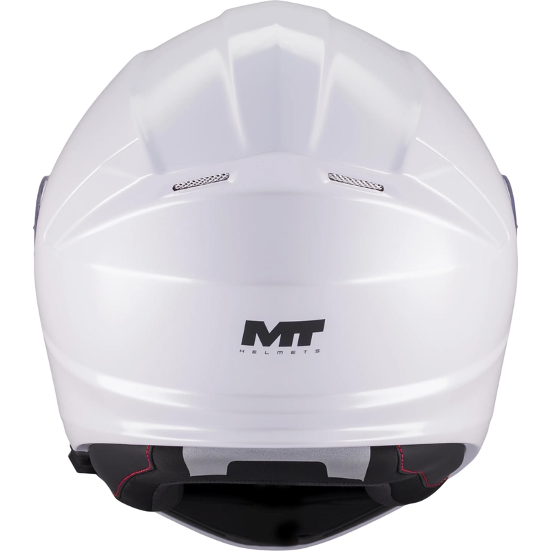 Casco de moto abatible MT Genesis R SV A0 blanco