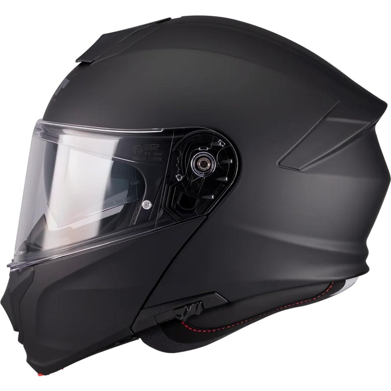 Casco de moto abatible MT Genesis R SV A1 negro mate