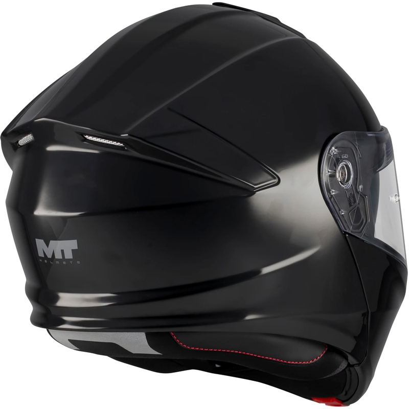 Casco de moto abatible MT Genesis R SV A1 negro