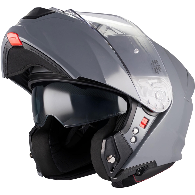 Casco de moto abatible MT Genesis R SV A12 gris
