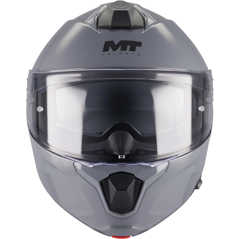 Casco de moto abatible MT Genesis R SV A12 gris