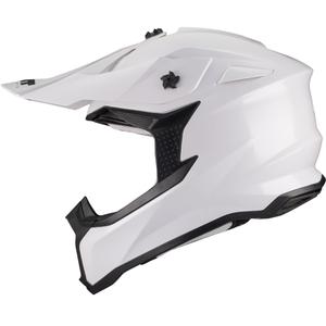 Casco de motocross MT Falcon S Pure A0 blanco