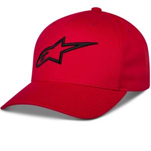 Gorra Alpinestars Ageless Snapback roja-negra