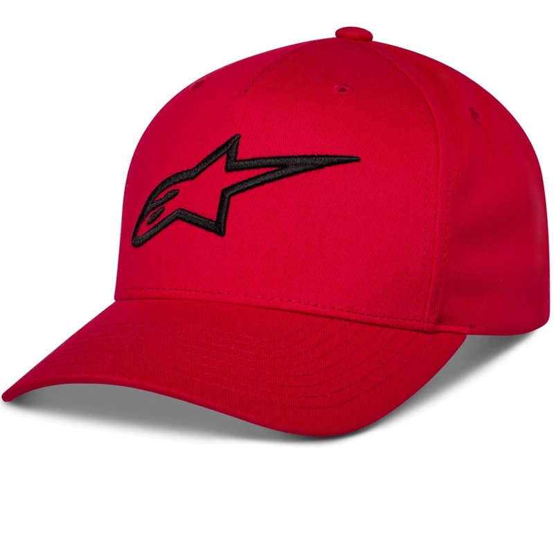 Gorra Alpinestars Ageless Snapback roja-negra