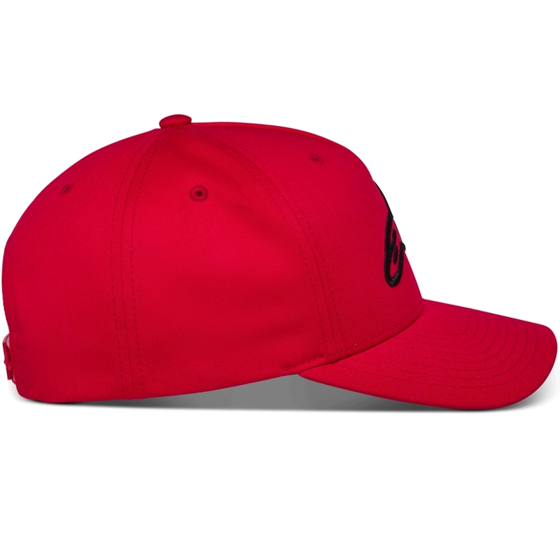 Gorra Alpinestars Ageless Snapback roja-negra
