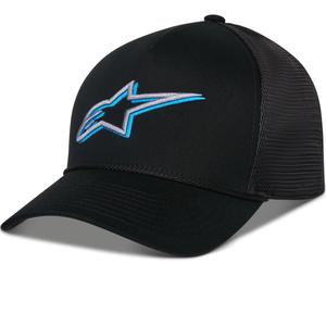 Gorra trucker Alpinestars Ageless Shadow negra-negra