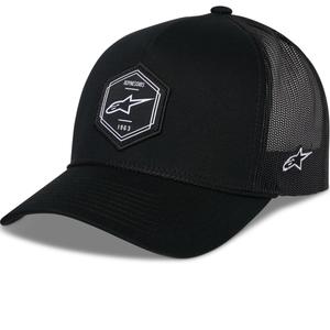 Gorra trucker Alpinestars Hexeon negra-negra