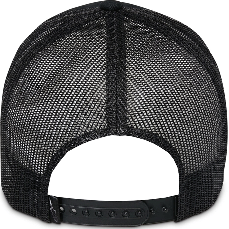 Gorra trucker Alpinestars Hexeon negra-negra
