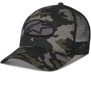 Gorra trucker Alpinestars Oblique Camo negra-camuflaje-negra