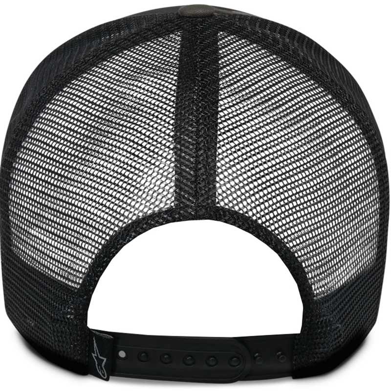 Gorra trucker Alpinestars Oblique Camo negra-camuflaje-negra