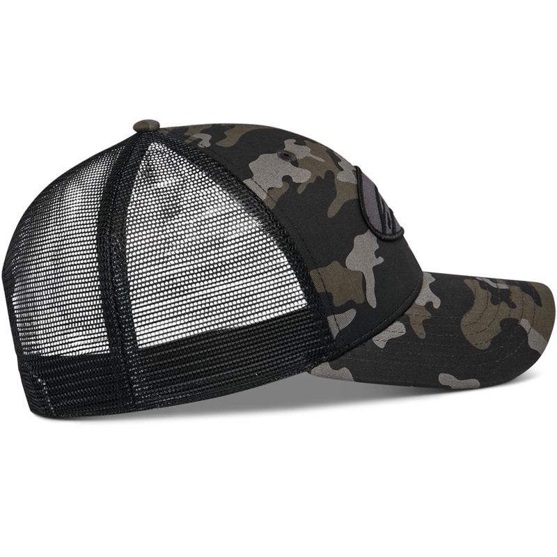 Gorra trucker Alpinestars Oblique Camo negra-camuflaje-negra