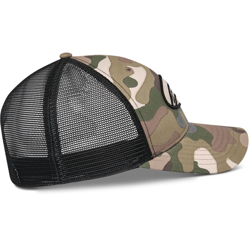 Gorra trucker Alpinestars Oblique Camo verde-camuflaje-negro