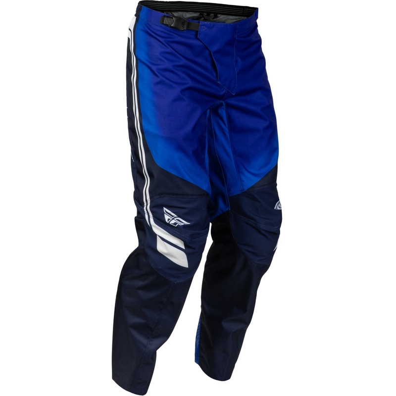 Pantalones de motocross FLY Racing F-16 Raze azul-azul-blanco
