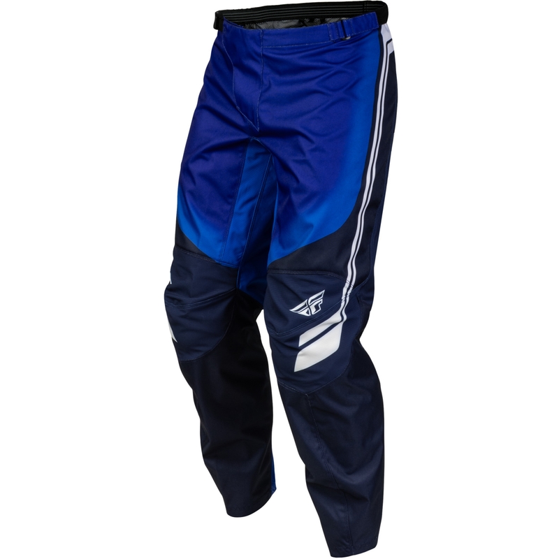 Pantalones de motocross FLY Racing F-16 Raze azul-azul-blanco