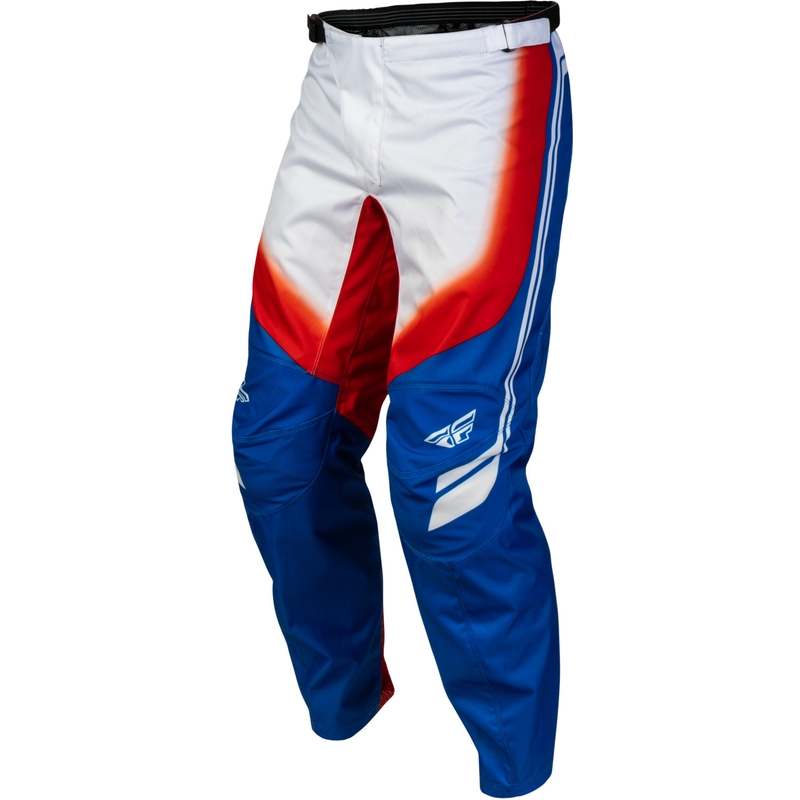 Pantalones de motocross FLY Racing F-16 Raze rojo-blanco-azul