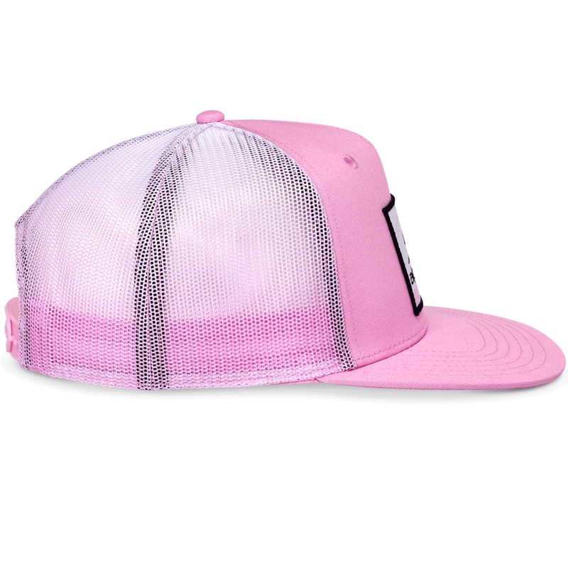 Gorra trucker Alpinestars Cali Gradient rosa-blanco
