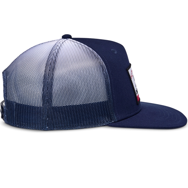 Gorra trucker Alpinestars Cali Gradient azul-blanco