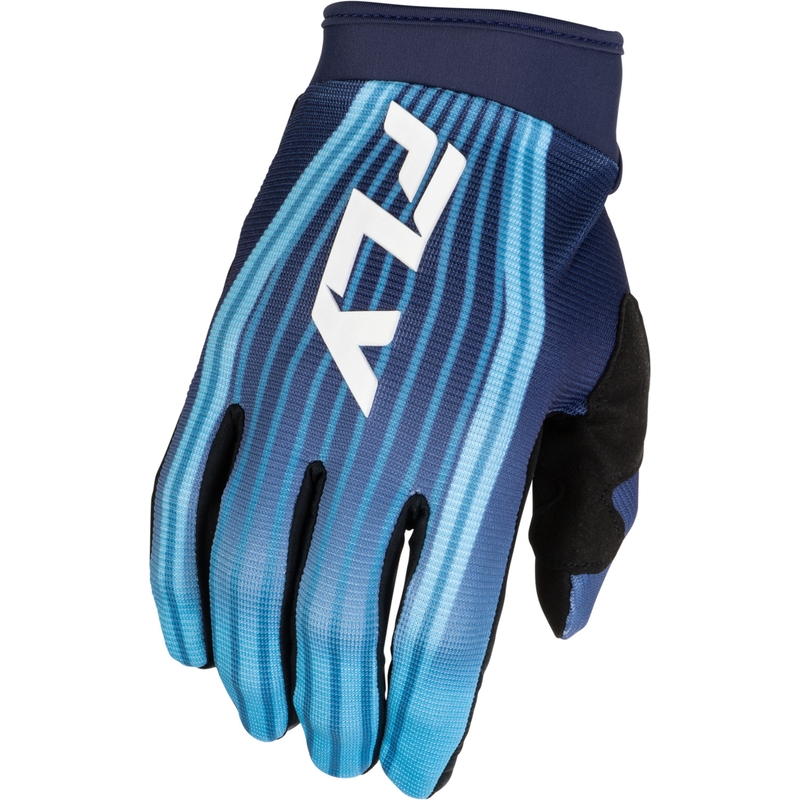 Guantes de motocross FLY Racing F-16 Lift azul-azul-blanco