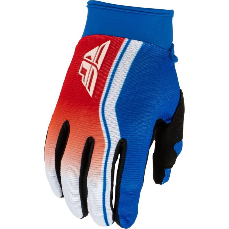 Guantes de motocross para motocicleta FLY Racing F-16 Raze rojo-blanco-azul