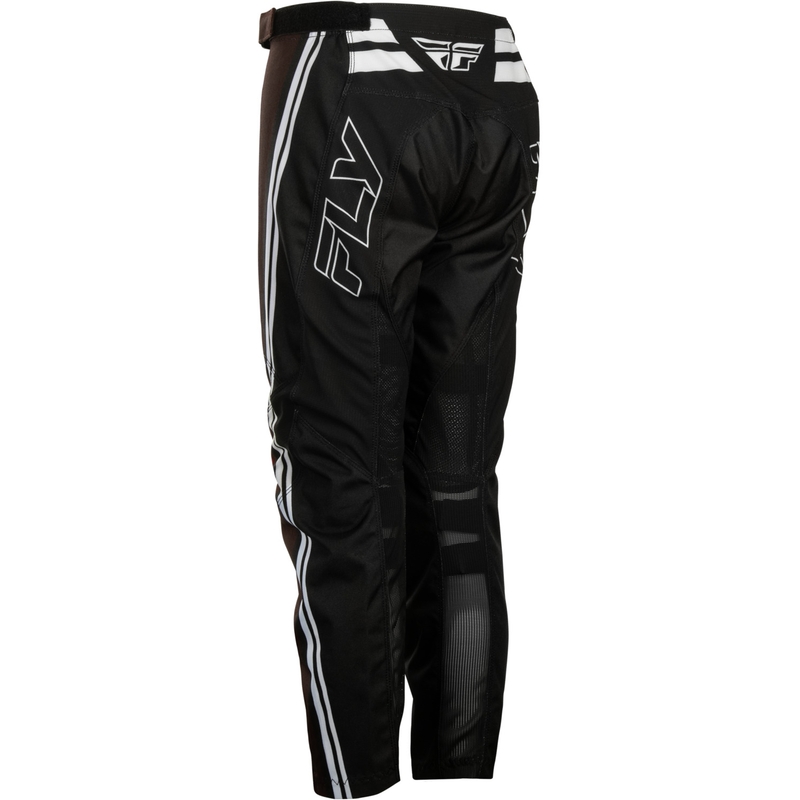 Pantalones de motocross para niños FLY Racing F-16 Raze negro-rojo-blanco