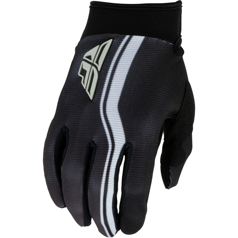 Guantes de motocross para niños FLY Racing F-16 Raze negro-gris