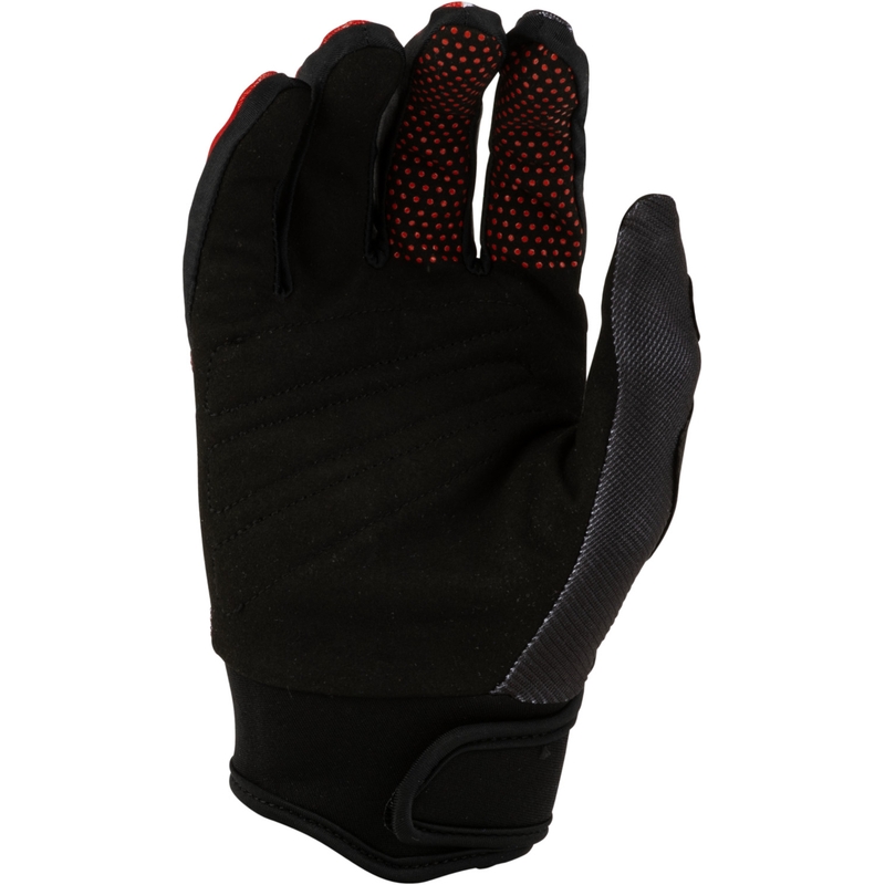 Guantes de motocross para niños FLY Racing F-16 Raze negro-rojo-blanco