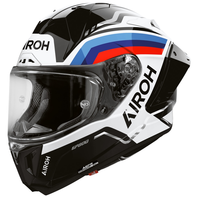 Casco integral de motocicleta Airoh GP 800 Lane negro