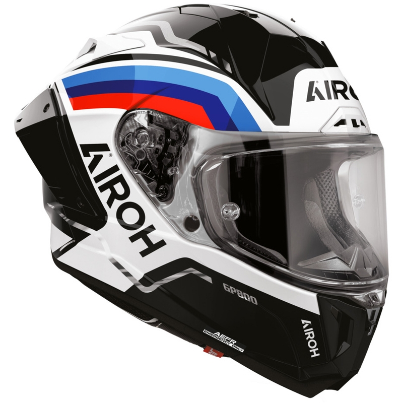 Casco integral de motocicleta Airoh GP 800 Lane negro