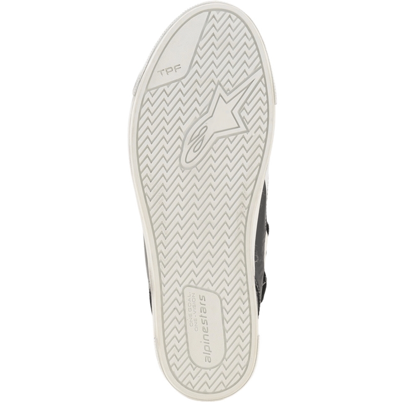 Botas de moto Alpinestars Stated Flair en blanco y negro