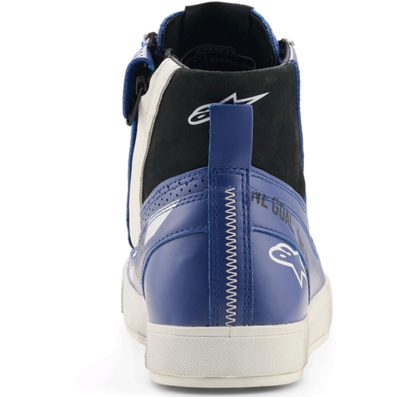 Botas de moto Alpinestars Stated Flair azul-blanco-negro