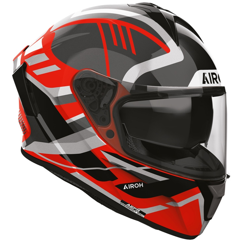 Casco integral de moto Airoh Spark 2 Luma rojo