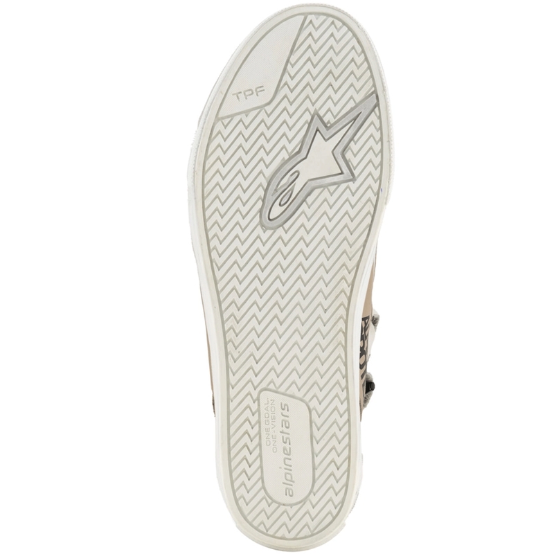 Botas de moto Alpinestars Stella Stated Flair para mujer, color gris-blanco