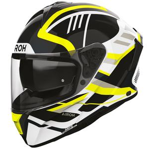 Casco integral de motocicleta Airoh Spark 2 Luma amarillo