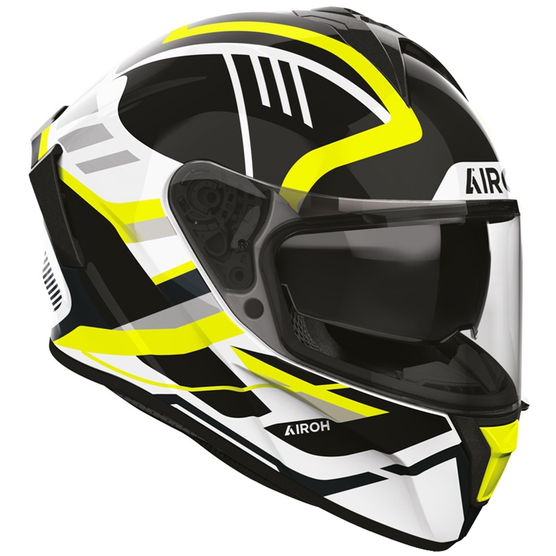 Casco integral de motocicleta Airoh Spark 2 Luma amarillo