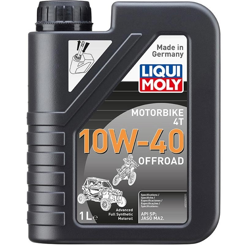 Aceite sintético para motor Liqui Moly Motorbike 4T 10W40 Offroad1 l