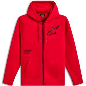 Sudadera con capucha Alpinestars Transverse roja
