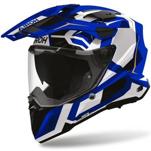 Casco de moto Enduro Airoh Commander 2 azul polar