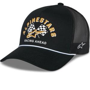 Gorra trucker Alpinestars Finisher negra-negra