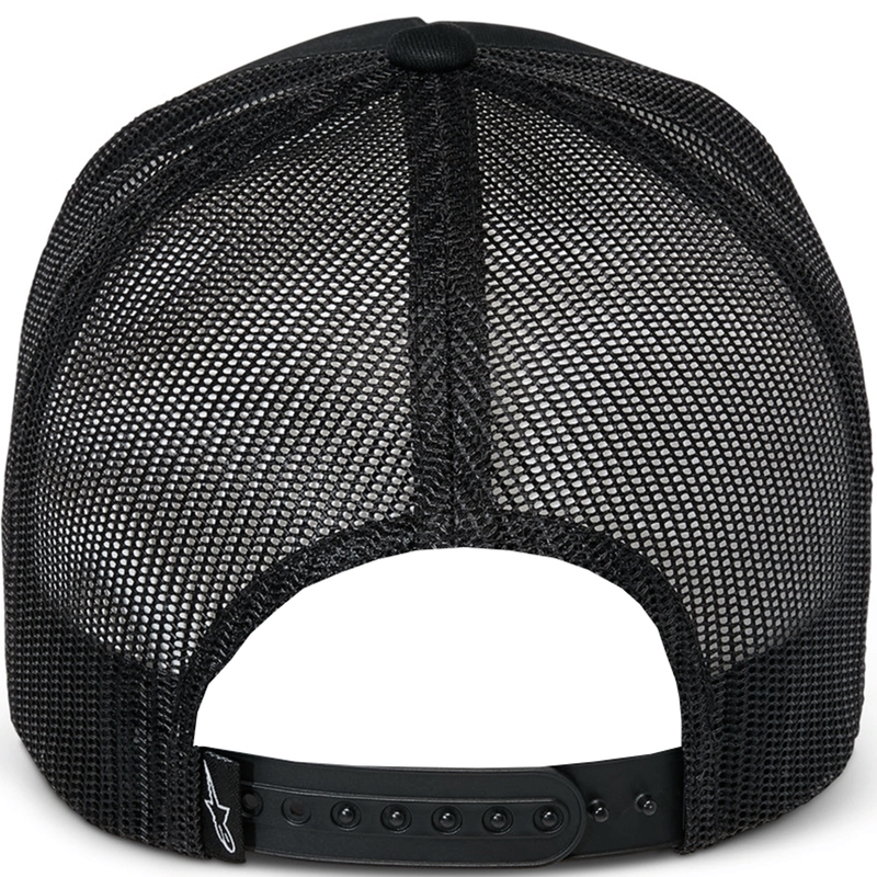 Gorra trucker Alpinestars Finisher negra-negra