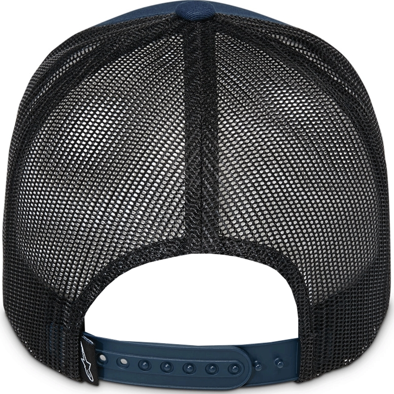 Gorra trucker Alpinestars Finisher azul-negro