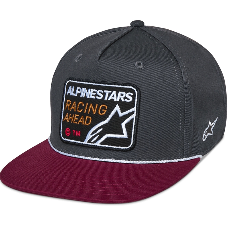 Gorra Alpinestars Intuitive gris-roja
