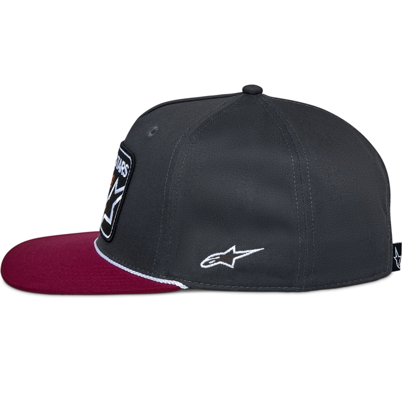 Gorra Alpinestars Intuitive gris-roja