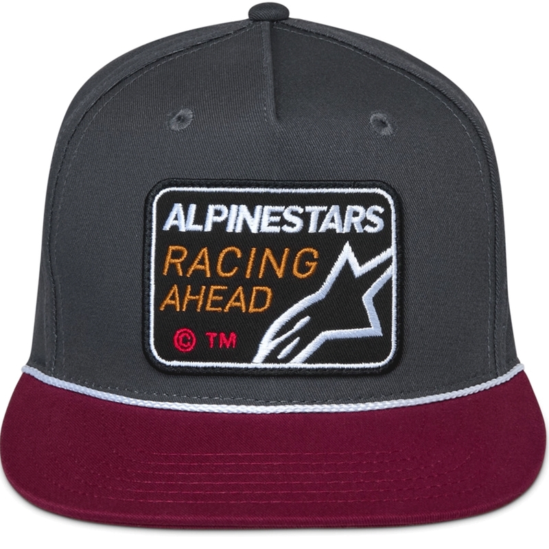 Gorra Alpinestars Intuitive gris-roja